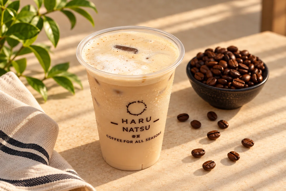 Iced Latte at Haru Natsu, Rajouri Garden